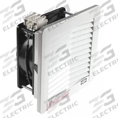 WIEGMANN Axial Fan: 218 cfm Airflow @ 0.000 in SP, 3 3/16 in Ht, 2 7/8 in Dp, Terminals - Standard Square Axial Fans