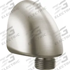 DELTA Wall Elbow: Brass, Lumicoat™ Stainless Finish, 1/2 in Connection Size, 2 1/4 in Overall Ht (MPN 50560-SS-PR). Key specifications — Finish: Lumicoat™ Stainless; Connection Type: NPT; Product Type: Wall Elbow; Brand: DELTA; Material: Brass.