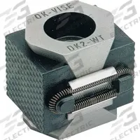 MITEE-BITE Double Wedge OK Vise Clamp: Serrated Face, 1/2"-13 Bolt (MPN 47150). Key specifications — Manufacturer Part Number: 47150; Brand: MITEE-BITE PRODUCTS INC.