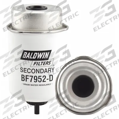 BALDWIN FILTERS Fuel Filter: Cartridge, 6 in Overall Lg, 3 1/2 in Outside Dia - Can-Type Fuel/Water Separators