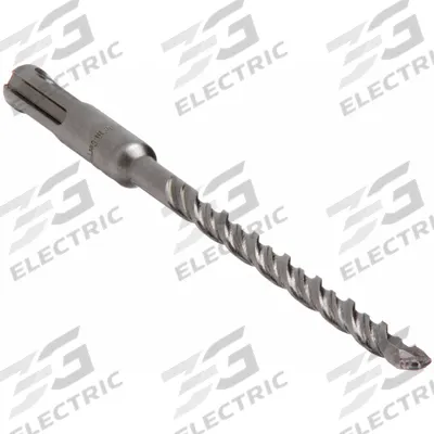 BOSCH Rotary Hammer Drill: 1/4 in Drill Bit Size, 4 in Max Drilling Dp, 6 in Overall Lg - SDS-Plus Concrete & Masonry Drill Bits