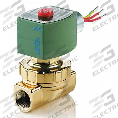REDHAT Solenoid Valve: 2-Way, Normally Closed, 3/4 in Pipe Size, 24V DC - 2-Way/2-Position, Normally Closed Solenoid Valves