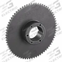 TSUBAKI Sprocket: For 40 Chain, 70 Teeth, 11.145 in Pitch Dia, 11.433 in Outside Dia, Steel (MPN 40Q70). Key specifications — Brand: TSUBAKI; Required Bushing Series: Q1.