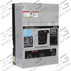 SIEMENS Molded Case Circuit Breaker: 400 A Amps, 65kA at 240V AC, Fixed, Lug, ABC, JXD2-A, 240V AC (MPN JXD23B400). Key specifications — Phase Connection: ABC; Instantaneous Trip: Fixed; Terminal Connection: Lug; Series: JXD2-A; Max. AIR Rating: 65kA at 240V AC.