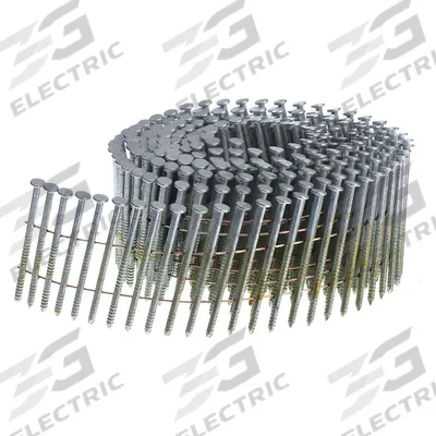 BOSTITCH Siding Nails,2 1/2" L,Galvanized,PK3600: Framing Nails, Flat, Ring, Steel - Collated Framing Nails