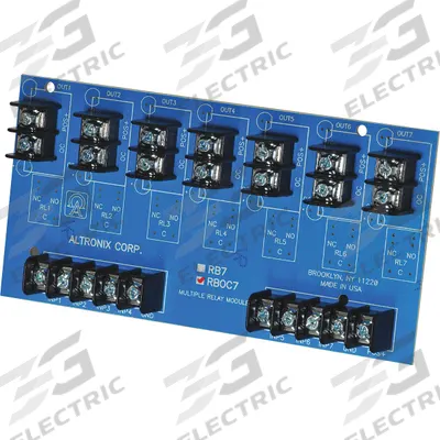 ALTRONIX Open Collector Module 12/24VDC 7Out: Open Collector Module - Accessories for Power Supplies