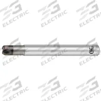 OSG Corner Radius End Mill: Carbide, WXS Coated, 4 Flute, 10 mm Mill Dia, 5 mm LOC, 2 mm Rad (MPN 457011011)
