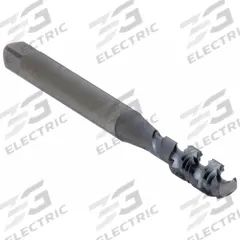 OSG Spiral Flute Tap: #6-32 UNC, 2B, 2 Flute, Bottoming Chamfer, Black Oxide High Speed Steel (MPN 2985201)
