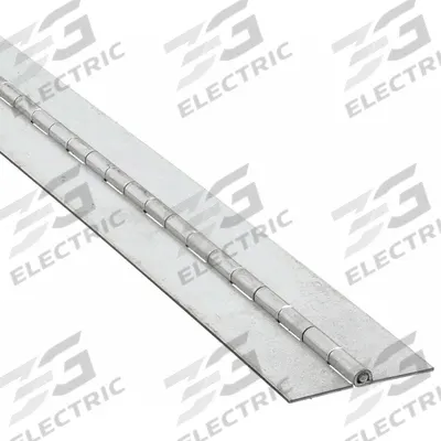APPROVED VENDOR Piano Hinge: Steel, 72 in Leaf Ht - Full Surface-Mount Piano Hinges