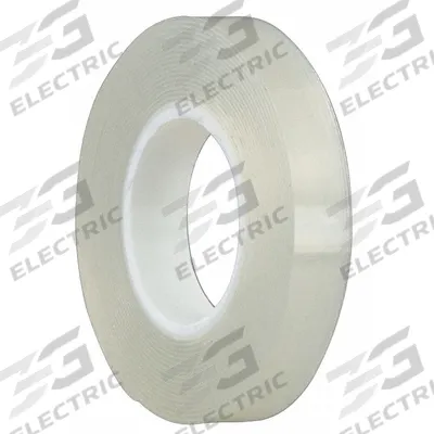 3M Foam Tape: Conformable, Removable, 1/2 in Wd, 4 yd Lg, 31.25 mil Thick - Transparent Double-Sided Foam Tape