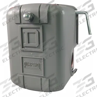 TELEMECANIQUE SENSORS Water Pump Switch: Std, 5 psi – 65 psi, 1/4" FNPS - General Purpose Water Pump Switches