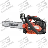 ECHO Gas-Powered Chainsaw: 12 in Bar Lg, Top Handle, Auto/Adj/Auto Chain Oiler, 2 hp Horsepower (MPN CS-2511T-12). Key specifications — Engine Cycle: 2-Cycle; Brand: ECHO; Chain Oiler: Auto/Adjustable.