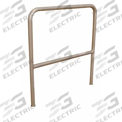 APPROVED VENDOR Handrail Section: Toe Board Not Included, Floor Mounted Rail Mounting, Round - Handrail Lengths