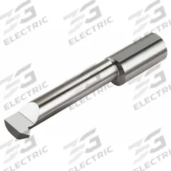 MICRO 100 Threading Tool: 3/16 in Shank Dia., Bright (Uncoated), 0.0260 in Center to Cutting Tip (MPN IT-120750)