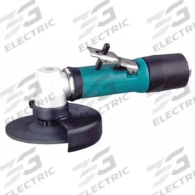 DYNABRADE Air Angle Grinder: 4 in Wheel Dia, 0.4 hp Horsepower, 12,000 RPM Max. Speed - Standard Reach Air-Powered Angle Grinders