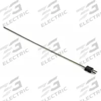 DAYTON Thermocouple Probe: -346°F to 2,193°F /-210°C to 1,200°C, Type J, Rounded Tip, 18 in Probe Lg (MPN 36GK69). Key specifications — attr1275752: 20 AWG; attr1275757: 18 in; attr1275763: ±1.1 % Below 293 °C, ±0.4 % Otherwise; attr1275765: 36GK69; attr1275769: DAYTON; attr1434700: Hose Clamp.