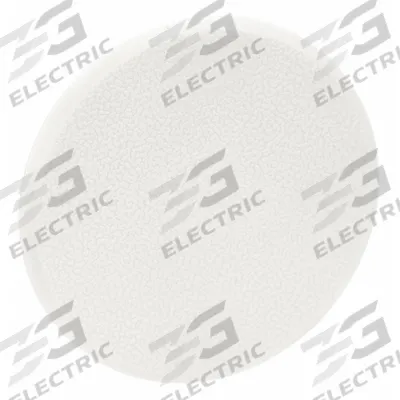 APPROVED VENDOR Door Knob Wall Guard: White, Plastic, 1/8 in Projection - Door Knob Wall Guards