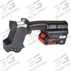 GRIP PACK SOLUTIONS Strapping Tensioner: 9 lb Tool Wt, Rack Pusher Tool, Heavy Duty, Battery, Steel (MPN 800467). Key specifications — Compatible Strapping: Steel; For Seal Surface: Round; Tool Power Source: Battery.