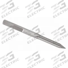 BOSCH Breaker and Demolition Hammer Chisel: 1/4 in Head Wd, 16 in Overall Lg, 1 1/8 in Shank Dia (MPN HS2861). Key specifications — attr253714: Chiseling Concrete/Block/Brick; attr277143: BOSCH.