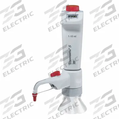 QORPAK Bottle Top Dispenser: 10 mL Volume Capacity - mL, 1 mL – 10 mL, Calibrated by User - Bottle Top Dispensers