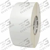 ZEBRA Barcode Printer Labels: 3 in Label Wd, 1 in Label Ht, White, 3 in Core Dia., Gloss, Acrylic (MPN 10011691). Key specifications — Label Finish: Gloss; Brand: ZEBRA; Label Color: White; Adhesive Material: Acrylic; Label Material: Polyester.