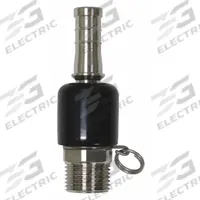 SANI-LAV Swivel Hose Adapter: Stainless Steel, Stainless, 4 1/4 in Overall Lg, Barb (MPN N34S). Key specifications — Inlet Connection Type: Barb; Brand: SANI-LAV; Color/Finish: Stainless; Includes: Trigger Lock Ring; Material: Stainless Steel; Product Type: Hose Adapter.