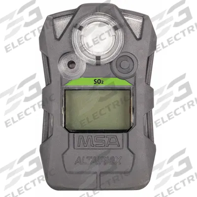 MSA Single-Gas Detector: IP67, Sulfur Dioxide ( SO2 ), MSA ALTAIR 2X, Lithium - Single Gas Detectors
