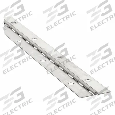 APPROVED VENDOR Piano Hinge: Stainless Steel, 36 in Leaf Ht - Full Surface-Mount Piano Hinges