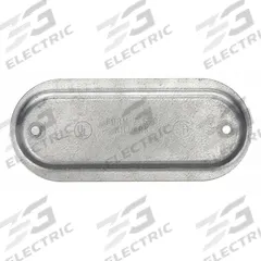 Covers for Conduit Access Fitting: Steel, Galvanized, 1 in Trade Size (MPN 370). Key specifications — Finish: Galvanized; Includes: Screws; For Use With: Hubbell Killark Threaded Rigid Conduits; Brand: HUBBELL KILLARK; Mfr. Series: Duraloy 7.