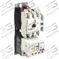 EATON NEMA Magnetic Motor Starter: Non-Reversing, 3 Poles, NEMA Size 0, 18 A, 120V AC Coil (MPN AN19BN0A5E005). Key specifications — Brand: EATON; Auxiliary Contact Form: 1NO; Coil Voltage: 110/120V AC; Phase: Three; Operator: None; Operator Controls: None; Auxiliary Contacts Included: 1NO; Signaling Features: Pilot Light.
