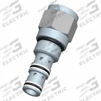 BUCHER HYDRAULICS Cartridge Valve: Steel, Screw-In, Screwdriver Adjustment, C10-30 Valve Cavity Size (MPN BFCV-10-N-F-0-2.25). Key specifications — attr1012059: BFCV-10-N-F-0-2.25; attr1250696: BFCV; attr1011660: Nitrile; attr1011632: Screwdriver; attr1011634: Steel; attr1011635: BUCHER HYDRAULICS; attr1011636: Steel; attr1011644: C10-30.
