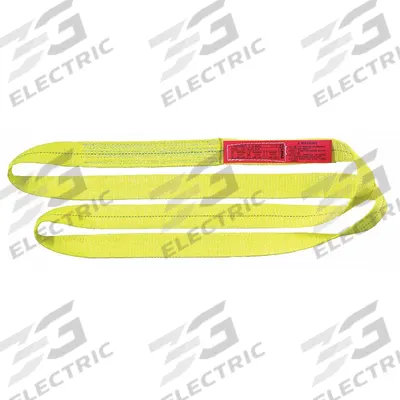 LIFT-ALL Web Sling: Type 5, Polyester, 2 Plies, 7 ft Sling Lg - Standard Polyester Endless Web Slings