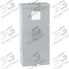 SQUARE D Circuit Breaker Enclosure: 3 Spaces, 250 A Amps, Surface Mounting, Outdoor (MPN J250R). Key specifications — attr196434: Square D H and J-Frame Circuit Breakers; attr196428: Surface; attr196429: Outdoor; attr211159: SQUARE D.