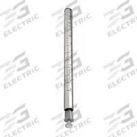 APPROVED VENDOR Wire Shelf Post: 86 in x 1 in, Steel, Split Sleeve, Silver, Leveling Feet Included (MPN 45VX77). Key specifications — Brand: APPROVED VENDOR; Recommended Environments: Dry; Leveling Feet Included: Yes; Color: Silver; Finish: Chrome; Material: Steel.