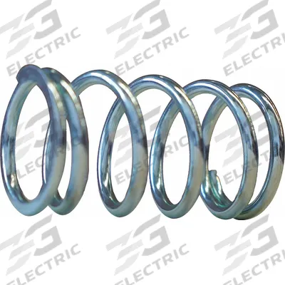 Dayton Spring: Air Spring, For 490Z06, Silver - Dayton Pallet Jack Replacement Parts