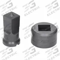 EDWARDS Square Punch & Die Set: Edwards, 55 ton_65 ton_100 ton_120 ton Compatible Ironworker Size (MPN ED9-PDSQ13/16). Key specifications — attr67451: IW55 , IW65 , IW100, IW120; attr67489: Square; attr67463: 13/16 in; attr67447: ED9-PDSQ13/16; attr67456: Edwards; attr67443: EDWARDS; attr67472: 13/16 in Square Punch & Die Set.