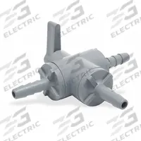 APPROVED VENDOR Manual Three-Way Ball Valve: 1/2 in, PVC, L Flow, Barb x Barb x Barb, One-Piece (MPN 6902290). Key specifications — Brand: APPROVED VENDOR; Handle: Lever.