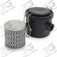SOLBERG Vacuum Filter: 5 micron Rating, 99% Efficiency, 3 3/4 in Outside Dia, 3 5/8 in Overall Ht (MPN CSL-825-050HC). Key specifications — attr101190: CSL-825-050HC; attr101198: 5KY77; attr101207: Carbon Steel; attr101193: SOLBERG.