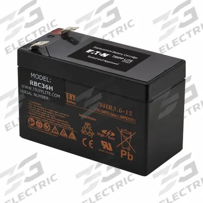 EATON TRIPP LITE Replacement Battery Cartridge: 3.6 Ah Battery Capacity, Cartridge - Extension UPS Batteries