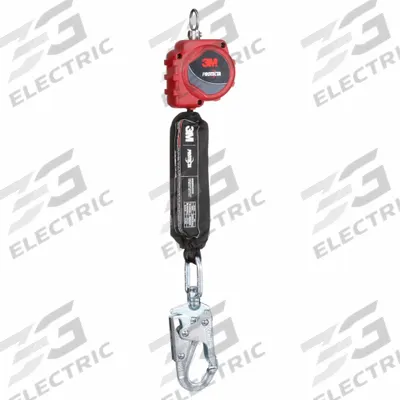 3M PROTECTA Self-Retracting Lifeline: Harness Steel Swivel Snap Hook, 6 ft Line - Personal SRLs