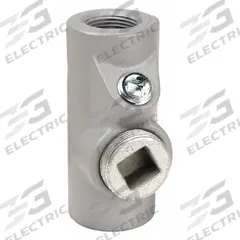 Sealing Fitting - Vertical and Horizontal: Iron, 1 1/4 in Trade Size, Female, 5 1/2 in Overall Lg (MPN EYSEF125). Key specifications — Brand: APPLETON ELECTRIC; Connection Type: Threaded; Thread Gender: Female; Ends - Hazardous Fittings: 1-1/4 in FNPT x 1-1/4 MNPT; Material: Iron; Hazardous Location Rating: Class I, Division 1 and 2, Groups B, C, D; Thread Type: NPT; Standards: CSA C22.2 No 30.
