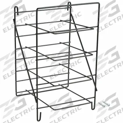FEND-ALL BY PIP Eyewash Cartridge Wall Rack: Black - Storage Racks for Supplemental Eyewash Cartridges