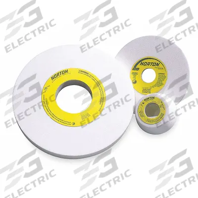 NORTON Straight Grinding Wheel: Type 1, 7" x 1/4" x 1 1/4", 38A150-KVBE - Grinding Wheels for Light-to-Moderate Grinding of Tool Steels