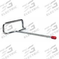 QUANTUM STORAGE SYSTEMS 9" Single Rod: Single Rod, 9 in Overall Lg, 15 lb Load Capacity, Gray (MPN WS-SR9C). Key specifications — Hook Type: Single Rod; Color: Gray; Brand: QUANTUM STORAGE SYSTEMS.
