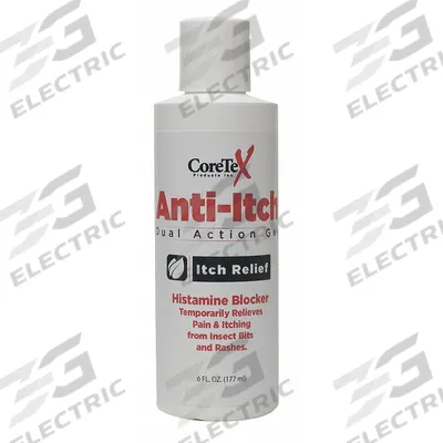 APPROVED VENDOR Topical Anti-Itch: Camphor/Diphenhydramine Hydrochloride/Zinc Acetate, Gel - Anti-Itch Creams & Gels
