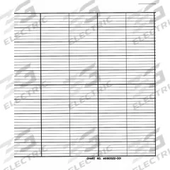 HONEYWELL Roll Paper Strip Chart: Roll Paper Strip Chart, 4 3/4 in Strip Chart Wd, Khaki, No Units (MPN BN 46180522-001). Key specifications — Brand: HONEYWELL; Grid Color - NEW: Khaki.