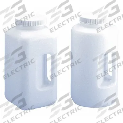 APPROVED VENDOR Jug: 3.97 L, 1.05 gal, Polypropylene, 146.8 mm x 146 mm x 300.03 mm - Square Jugs with Recessed Grip