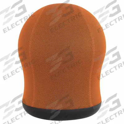 SAFCO PRODUCTS Ball Chair: 23 in Max Overall Ht, 17 1/2 in Overall Wd, Swivel, Orange (MPN 4760OR) - Active Chairs