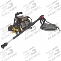 MI-T-M Electric Pressure Washer: Carry, 120 V – Single-Phase, 1,500 psi, 2.1 gpm, 2 hp (MPN GC-1502-4DUH). Key specifications — Pump Drive: Direct; Brand: MI-T-M; Water Intake: Cold Water Only.