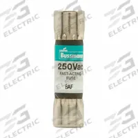 BUSSMANN Fuse: BAF Series, Midget, Fast-Acting, 5 A, 250 V AC, 13/32 in x 1 1/2 in, Non-Indicating (MPN BAF-5). Key specifications — attr1287209: BAF; attr211192: BUSSMANN.